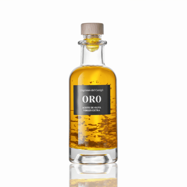 gold infused olive oil