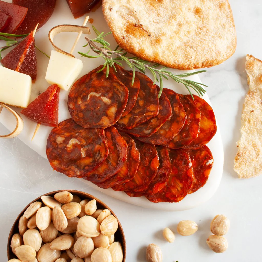 Sliced Iberico Chorizo Kaiviar